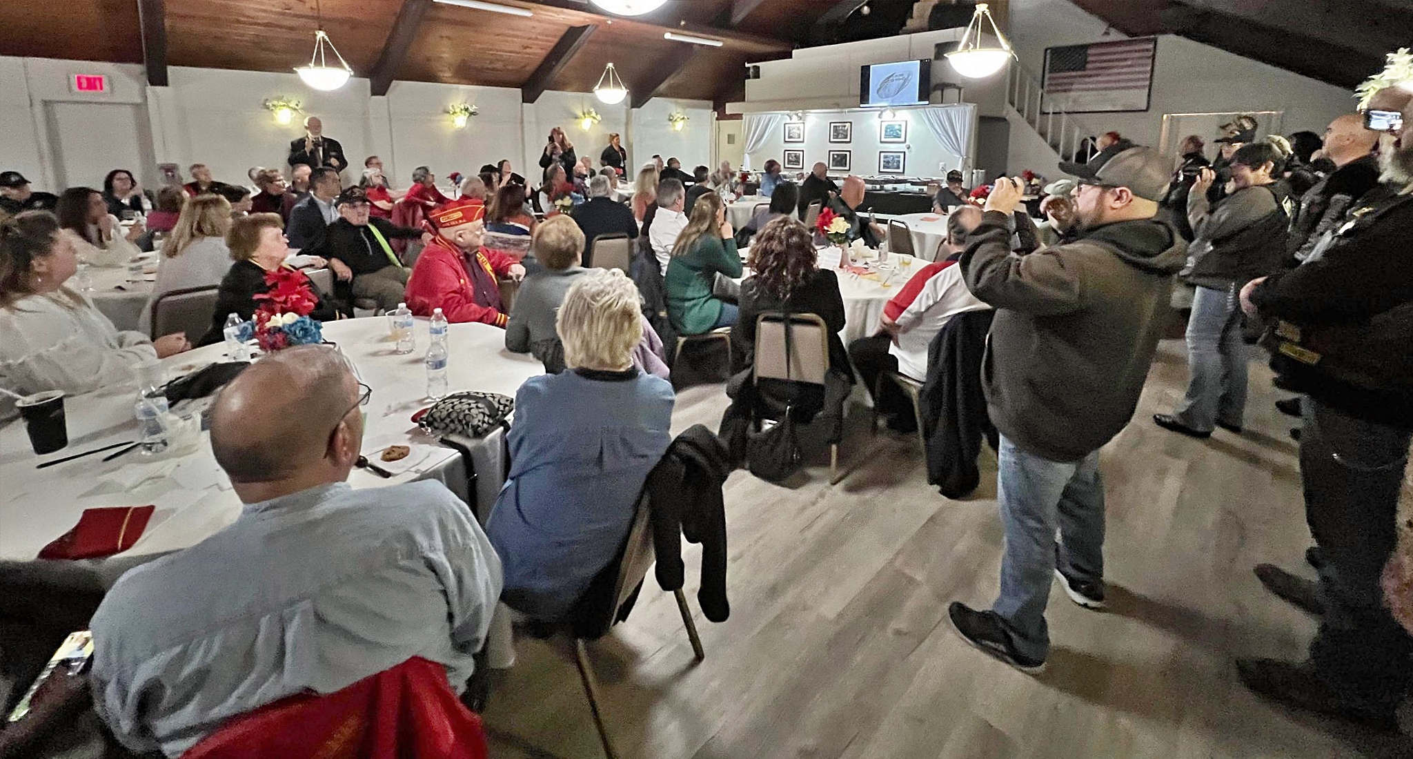 LTC AL BANCROFT Veterans Dinner Cherry Hill American Legion Post 372 American Legion Riders Warriors Watch Riders Thomas J. Flynn Honor 2022 Mission BBQ Cherry Hill PBA Operation Yellow Ribbon