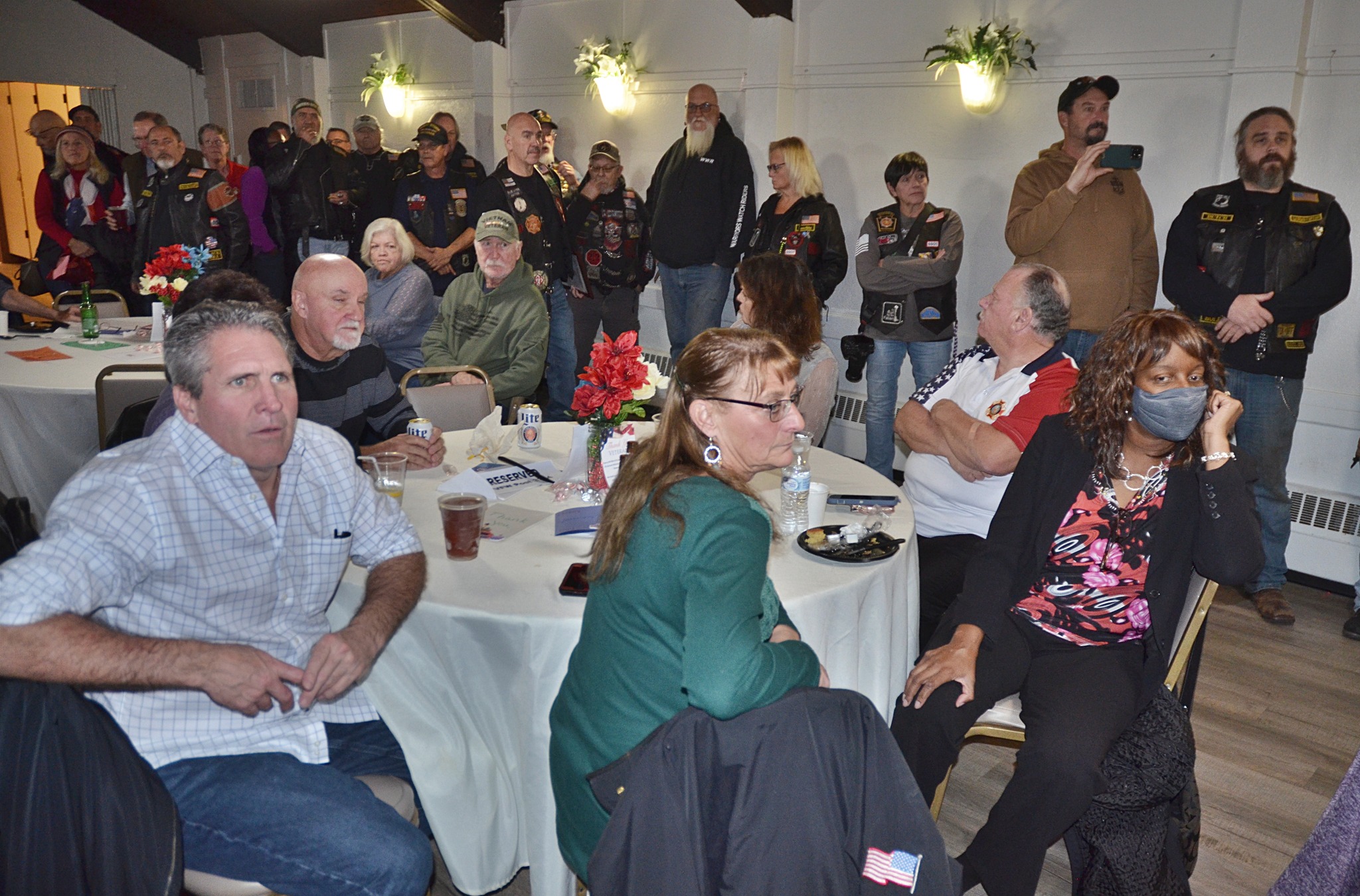 LTC AL BANCROFT Veterans Dinner Cherry Hill American Legion Post 372 American Legion Riders Warriors Watch Riders Thomas J. Flynn Honor 2022 Mission BBQ Cherry Hill PBA Operation Yellow Ribbon