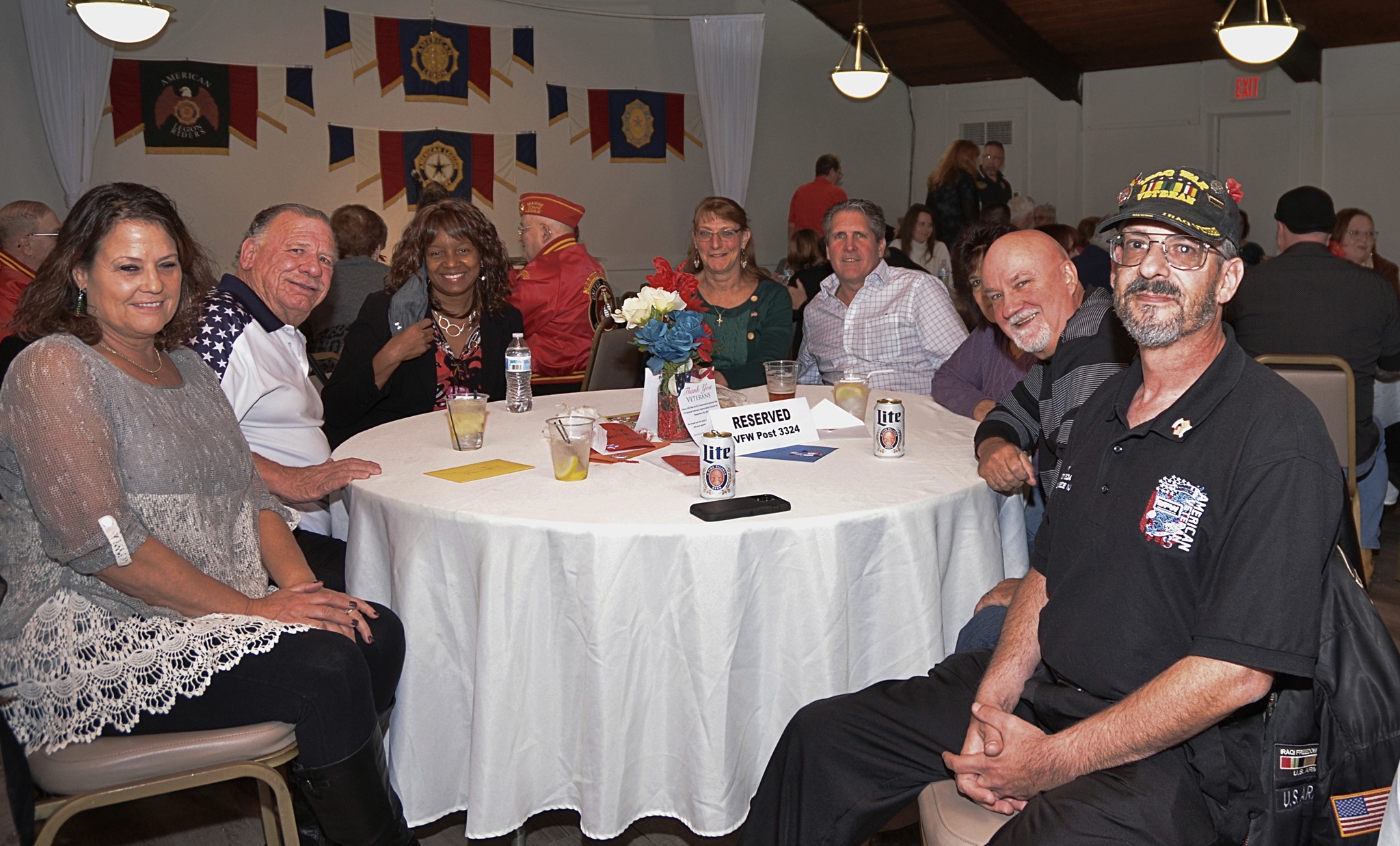 LTC AL BANCROFT Veterans Dinner Cherry Hill American Legion Post 372 American Legion Riders Warriors Watch Riders Thomas J. Flynn Honor 2022 Mission BBQ Cherry Hill PBA Operation Yellow Ribbon