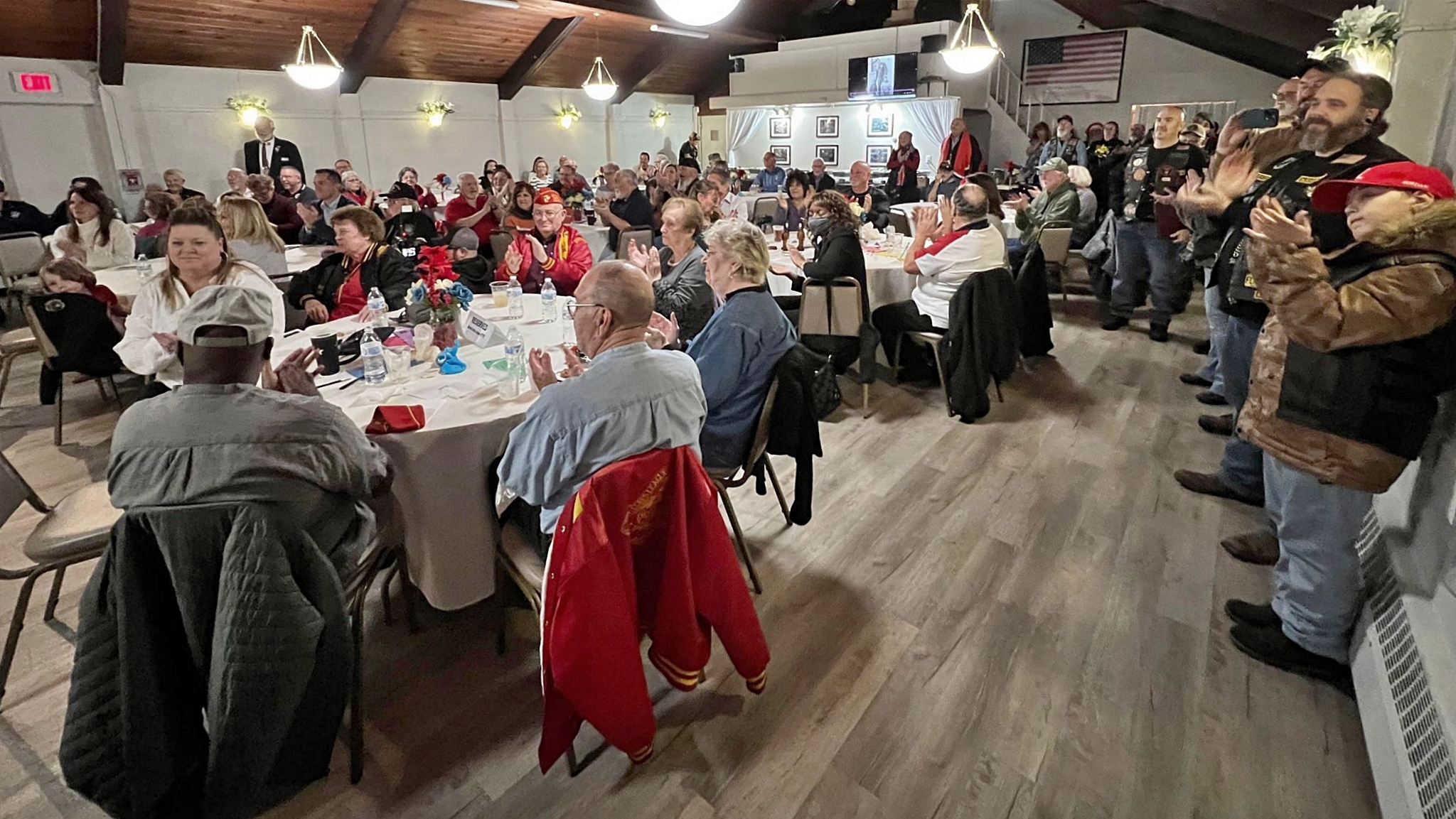 LTC AL BANCROFT Veterans Dinner Cherry Hill American Legion Post 372 American Legion Riders Warriors Watch Riders Thomas J. Flynn Honor 2022 Mission BBQ Cherry Hill PBA Operation Yellow Ribbon