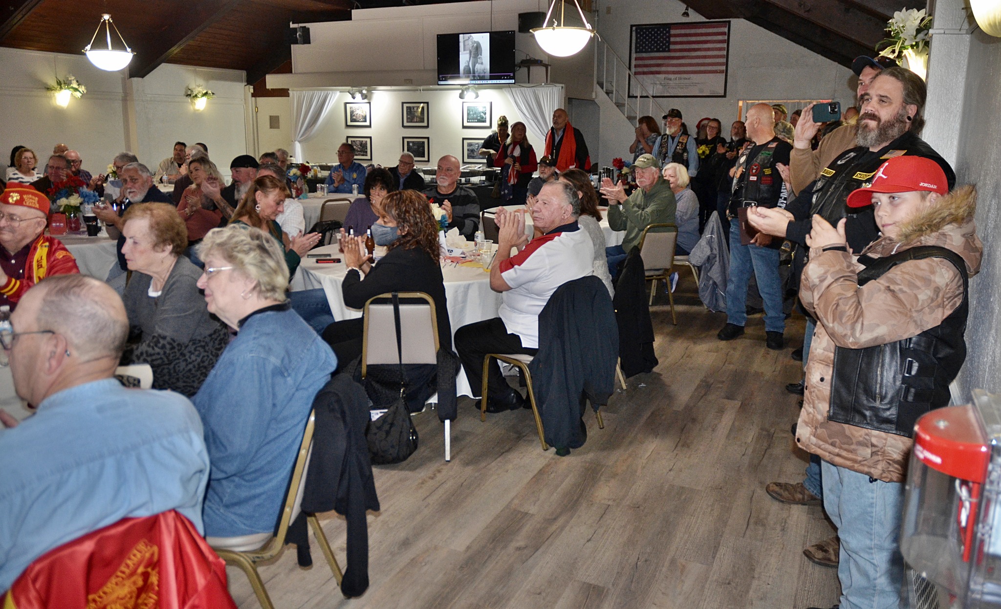LTC AL BANCROFT Veterans Dinner Cherry Hill American Legion Post 372 American Legion Riders Warriors Watch Riders Thomas J. Flynn Honor 2022 Mission BBQ Cherry Hill PBA Operation Yellow Ribbon
