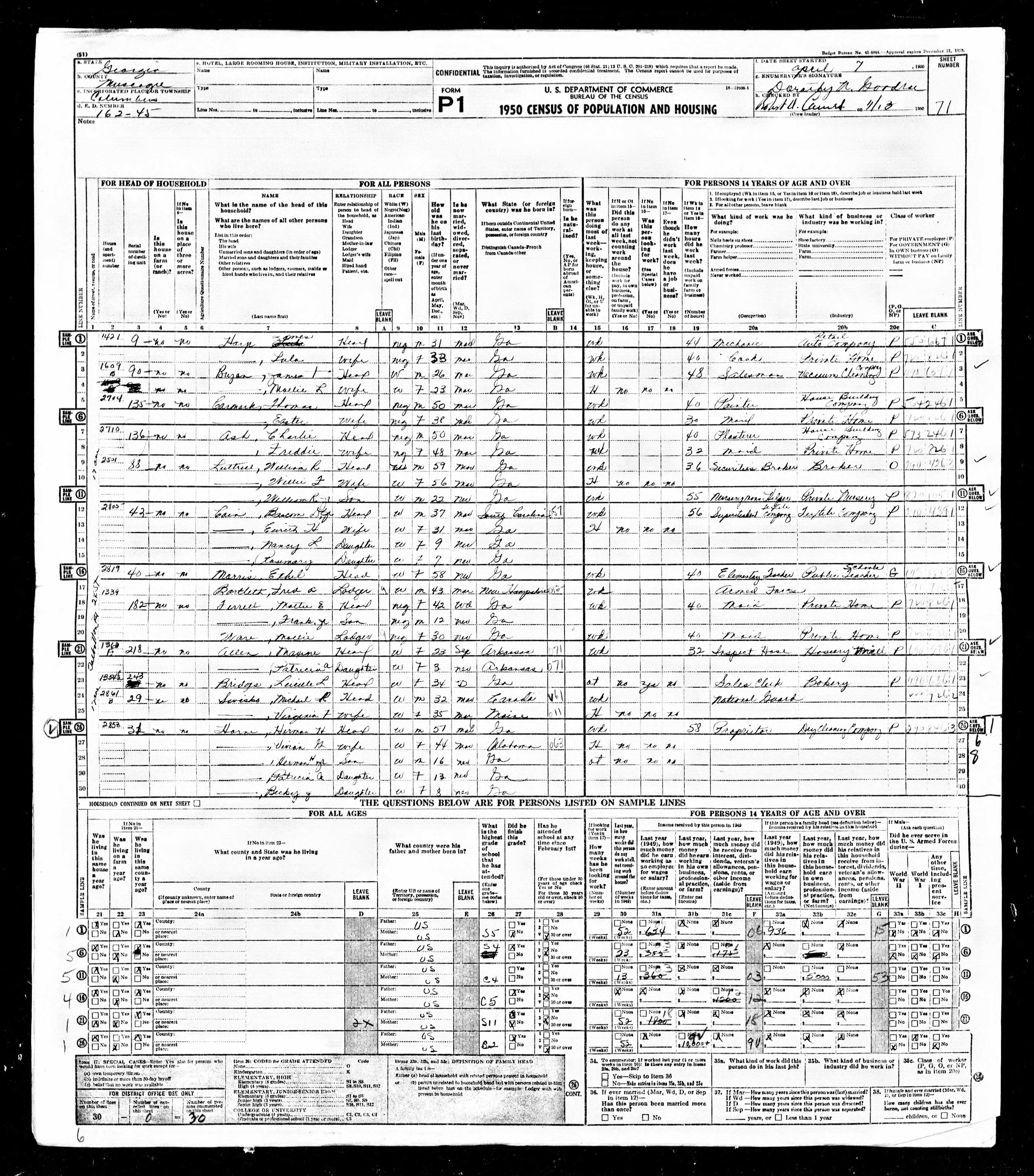 1950FredinGAArmedForces