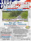 Armed Forces Freedom Ride - 8th Annual - BCMAC, MCLEF, Barbs HD