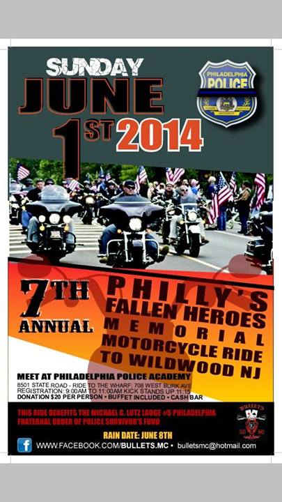 7th Annual Philly Fallen Heroes Motorcycle Ride