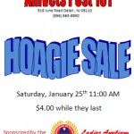 AMVETS Post 101 Ladies Auxiliary Hoagie Sale