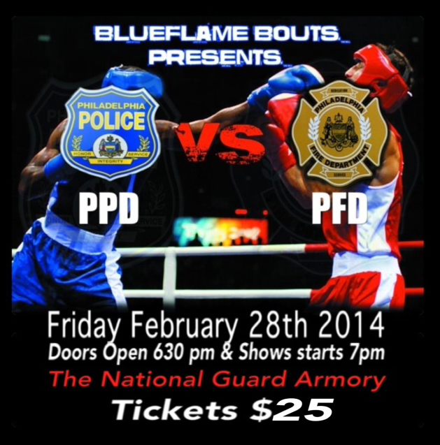 Philadelphia Police vs Fire - 11th Annual BlueFlame Bouts Boxing