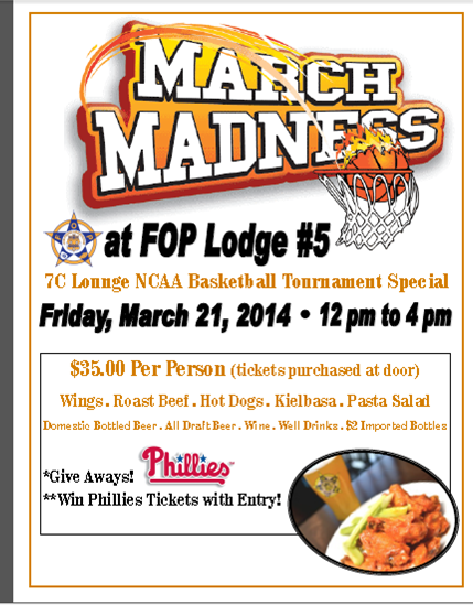 March Madness - FOP Philadelphia