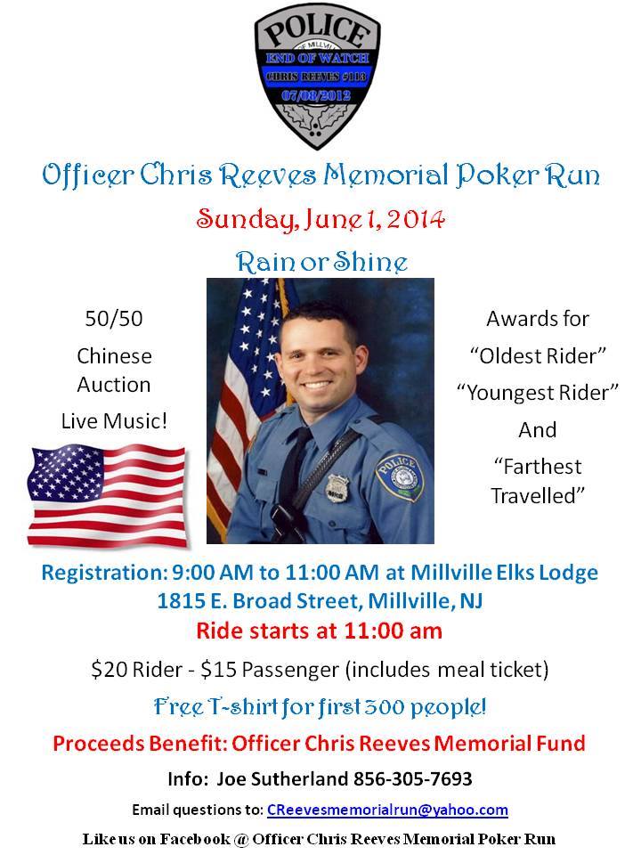 Officer Chris Reeves Memorial Poker Run