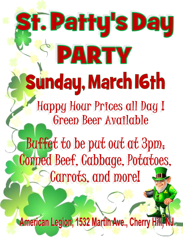 St Patricks Day at Legion