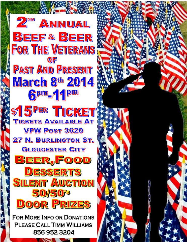 2nd Annual VFW 3620 Mens Aux. Beef N Beer