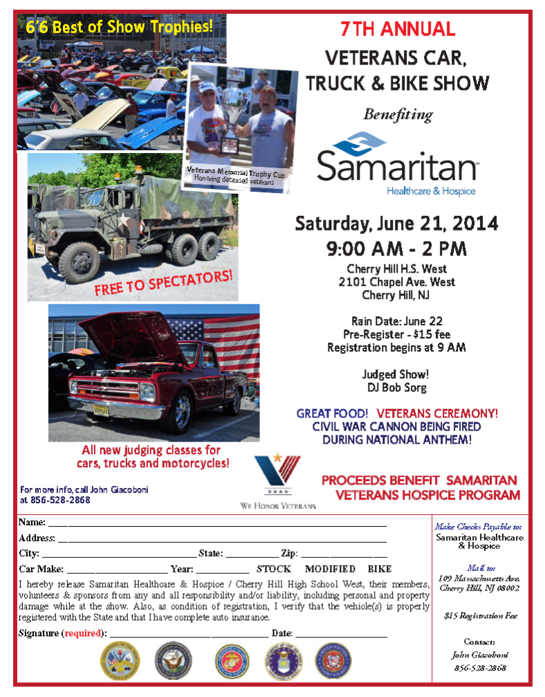 7th Annual Veterans Car, Truck and Bike Show