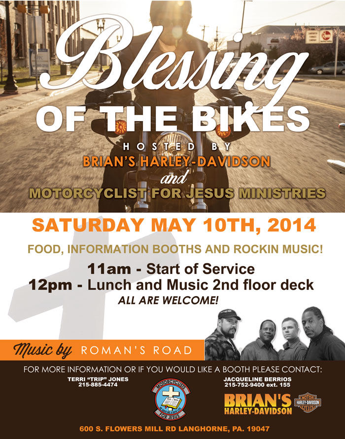 Blessing of the Bikes at Brian’s Harley Davidson 