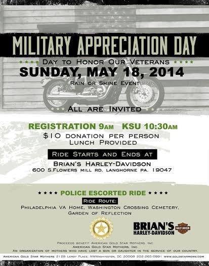 Military Appreciation Day Ride