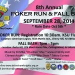 8th Annual Poker Run & Fall Bash - Nam Knights/Barbs HD