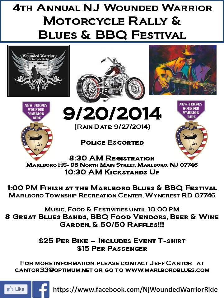  NJ Wounded Warrior Ride & Blues & BBQ Festival