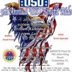 AMVETS Post 35 Riders 5th annual Benefit Ride Poker Run to support our local USO 