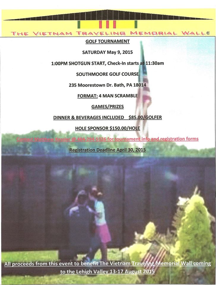 golf tourney flyer may