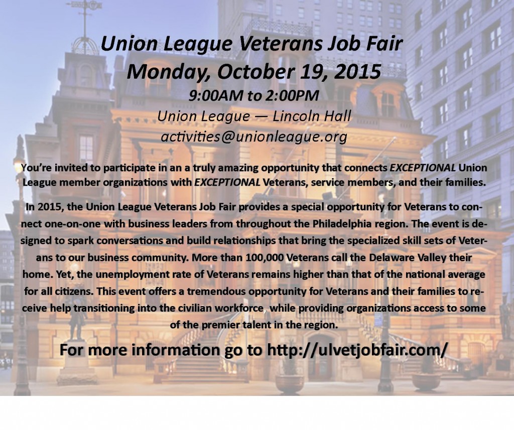 UnionLeaguePhilaJobFairOct2015