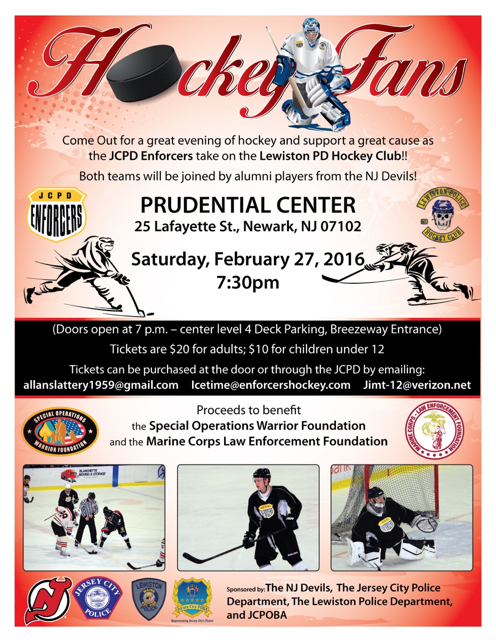 Hockey for Heroes 2-27-16 Flyer