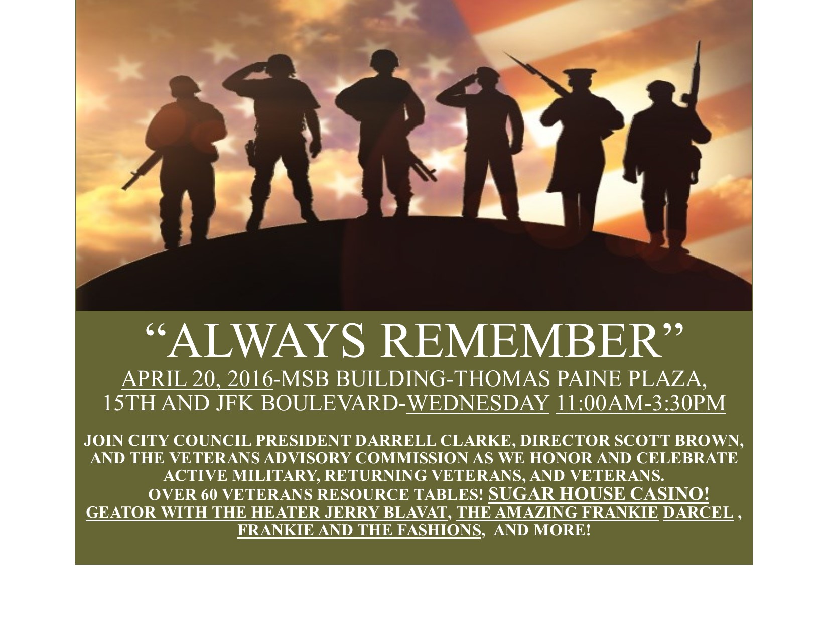 ALWAYS REMEMBER 2 FLYER