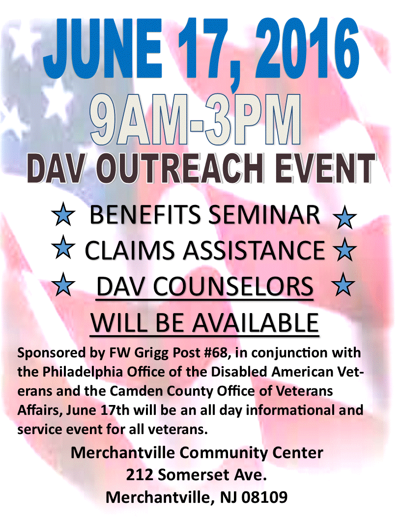 DAV FLYER #2 3-29-16