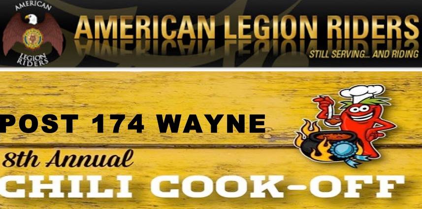 8th Annual CHILI Cook-Off - Amer Legion