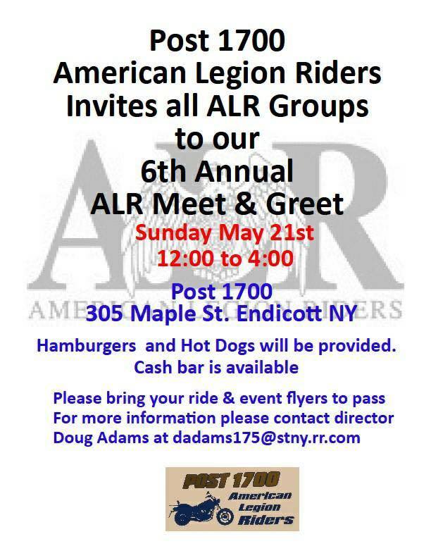 American Legion Riders Meet & Greet