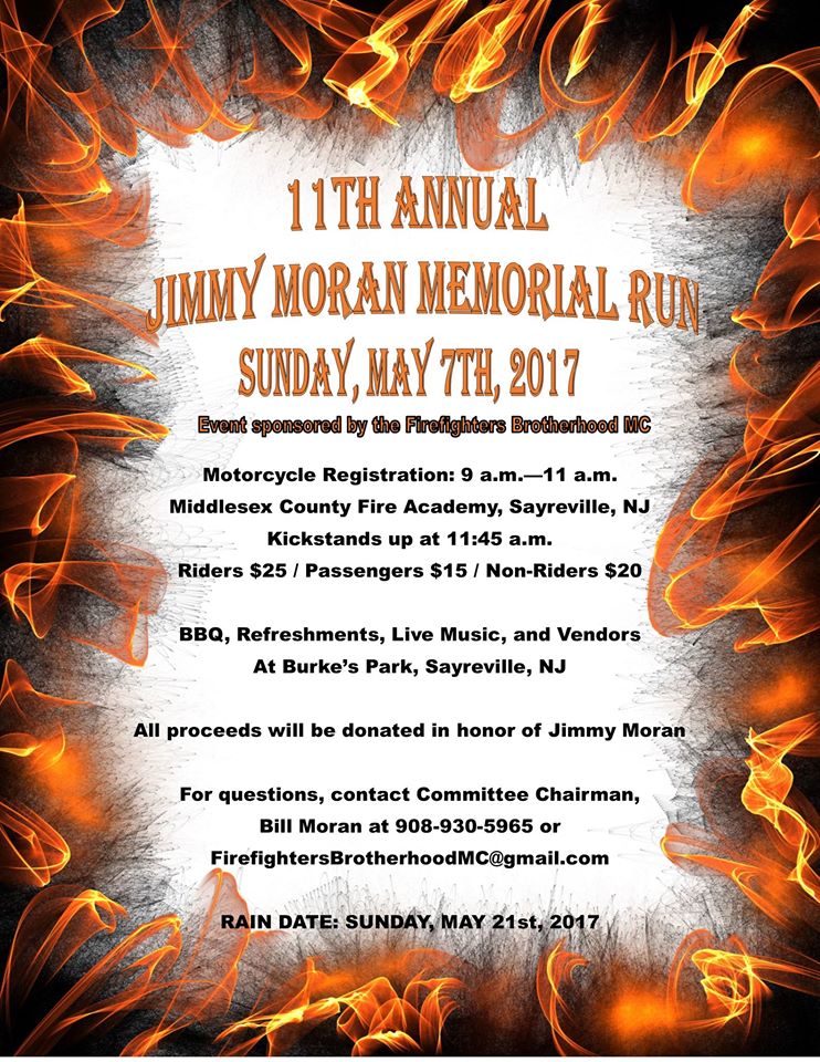11th Annual Jimmy Moran Memorial Run