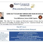 Navy League Dinner & Presentation by Terry Williamson