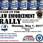 Law Enforcement Rally/Honoring Cpl Ballard & Delaware State Police