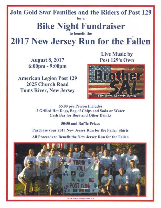 Bike Night for NJ Run for the Fallen