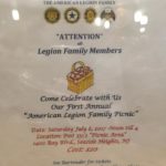 Family Picnic to help rebuild Legion