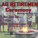 Flag Retirement Ceremony