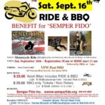 Semper Fido - Motorcycle Ride, Barbeque and gift auction
