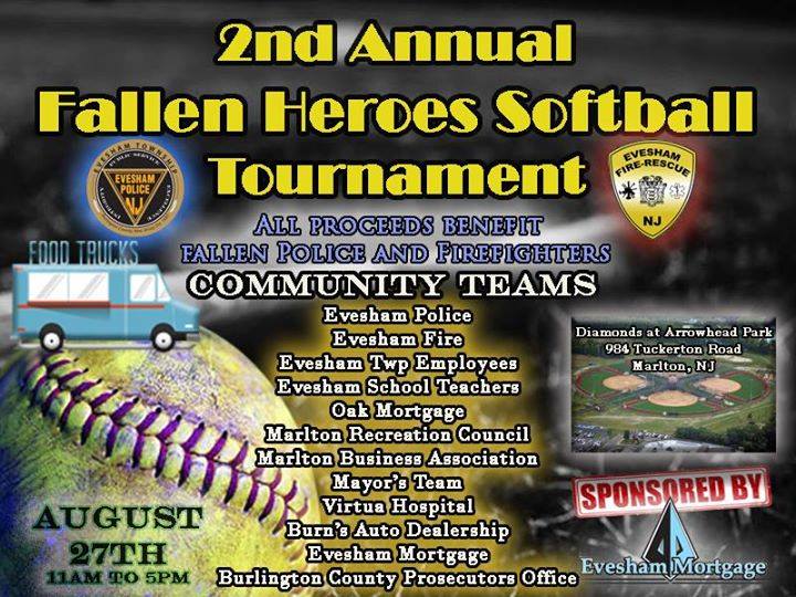 Evesham Fallen Heroes Softball Tournament