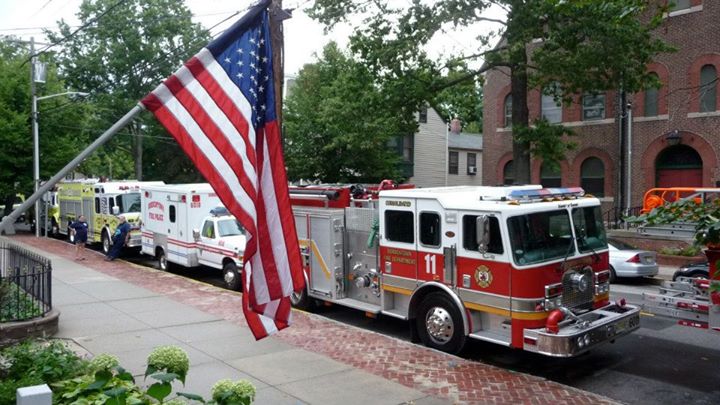 The 10th Annual Blessing of the Firetrucks