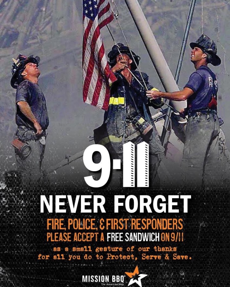 9/11 Remembrance with our Heroes
