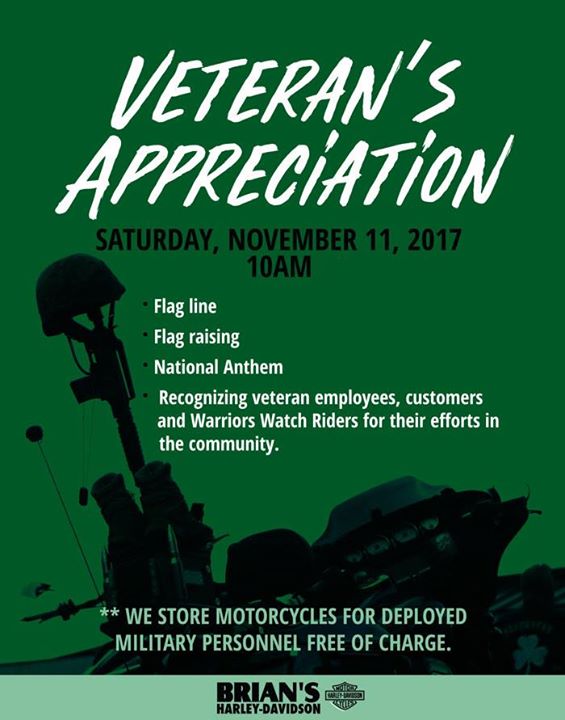 Veteran's Appreciation Day