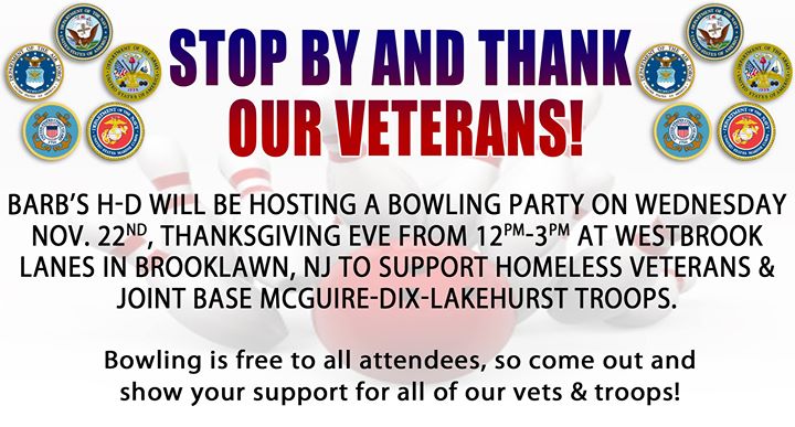 Bowling with Vets!