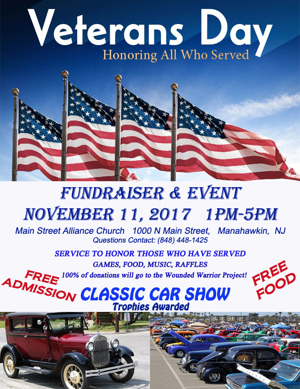 Veterans Day Fundraiser & Event  / Classic Car Show