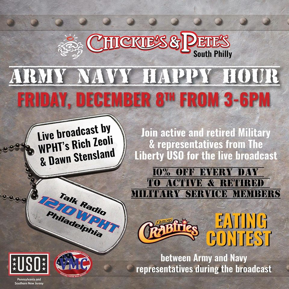 Army Navy Happy Hour & Eating Contest