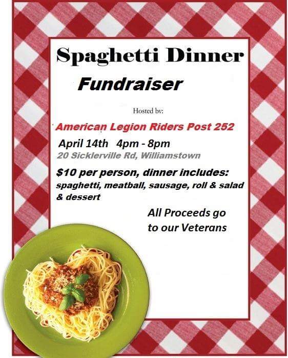 American Legion Riders Post 252 Spaghetti Dinner