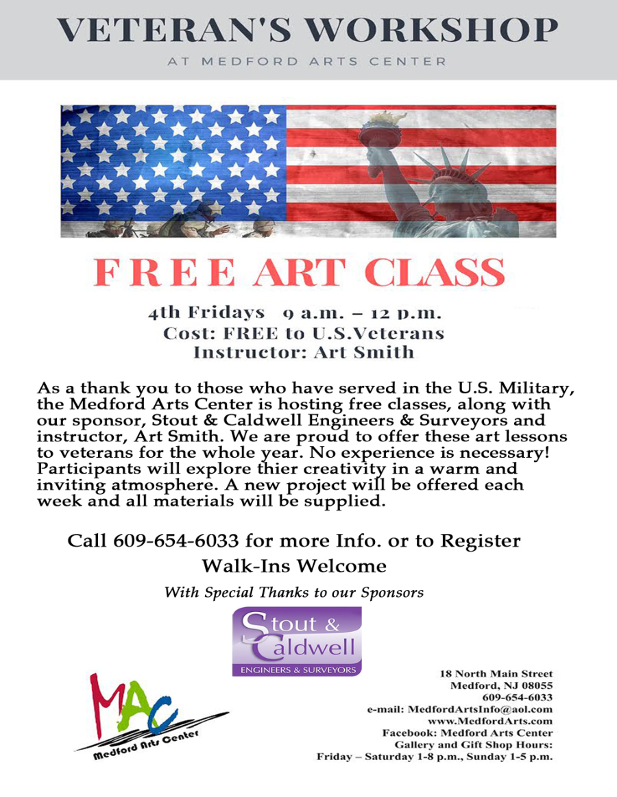 Free Art Class for Veterans
