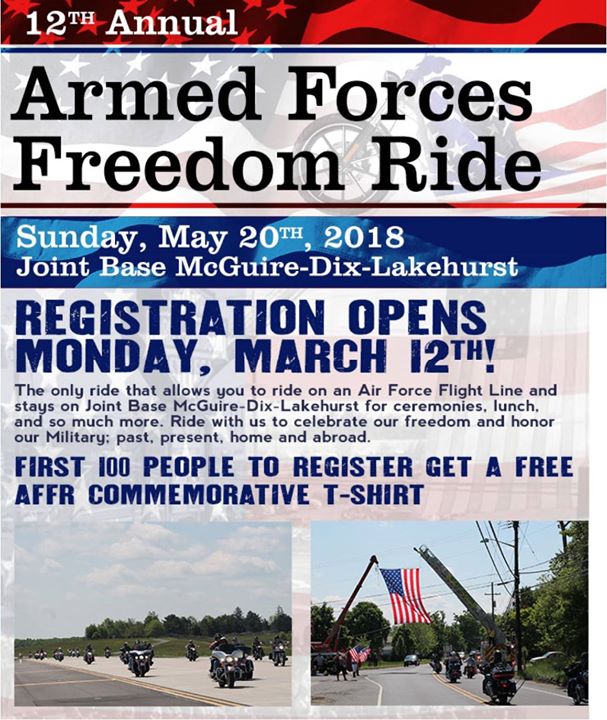 Armed Forces Freedom Ride 2018