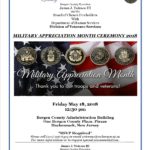 2018 Military Month Appreciation Ceremony