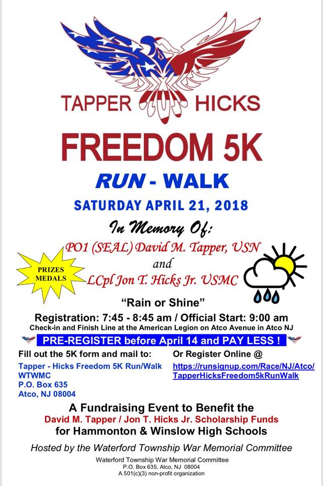 Tapper Hicks Freedom 5K