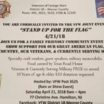 Stand Up For The Flag