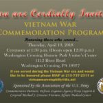 Vietnam War Memorial Commemoration