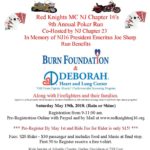 Red Knights NJ Chapters 16 & 23 9th Annual Poker Run