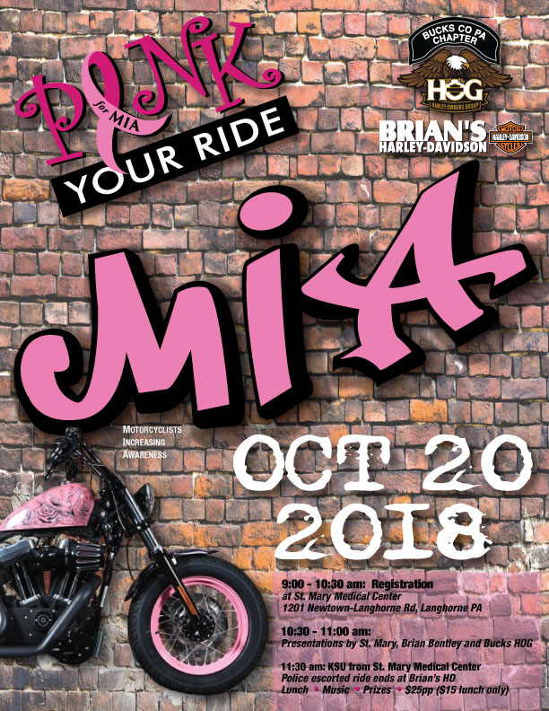 Pink Your Ride for MIA